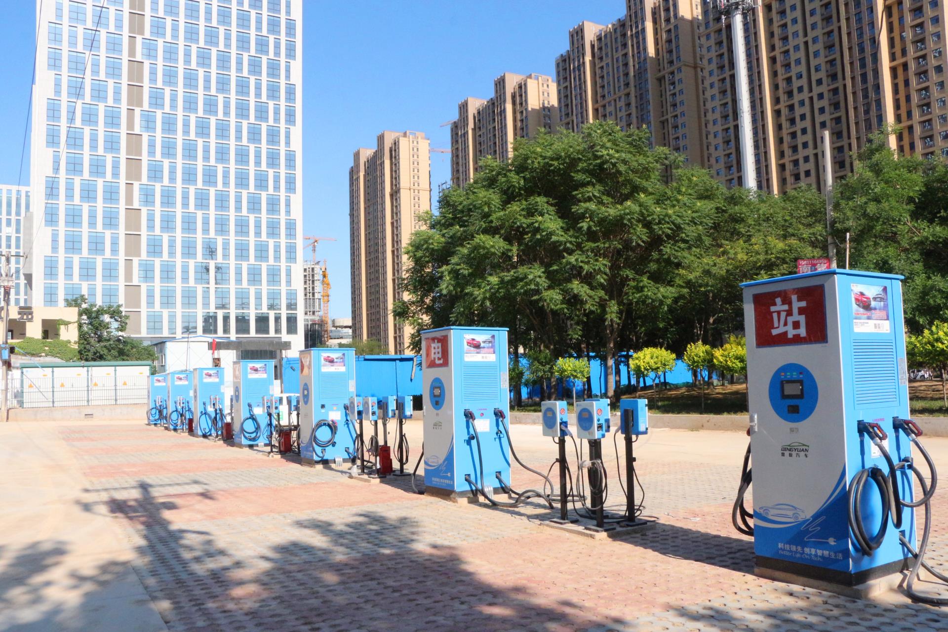 Bodog电气石家庄南焦客运汽车充电站项目